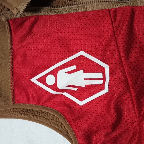 Volcom Mens Fleece Vest, Large - Picture 6 of 8